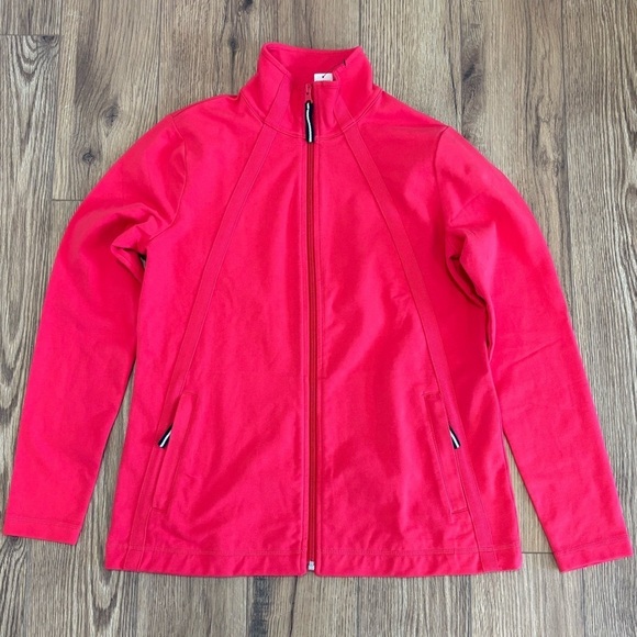 NWT T By Talbots Women's Full Zip Athletic Jacket Size Small - Picture 1 of 7